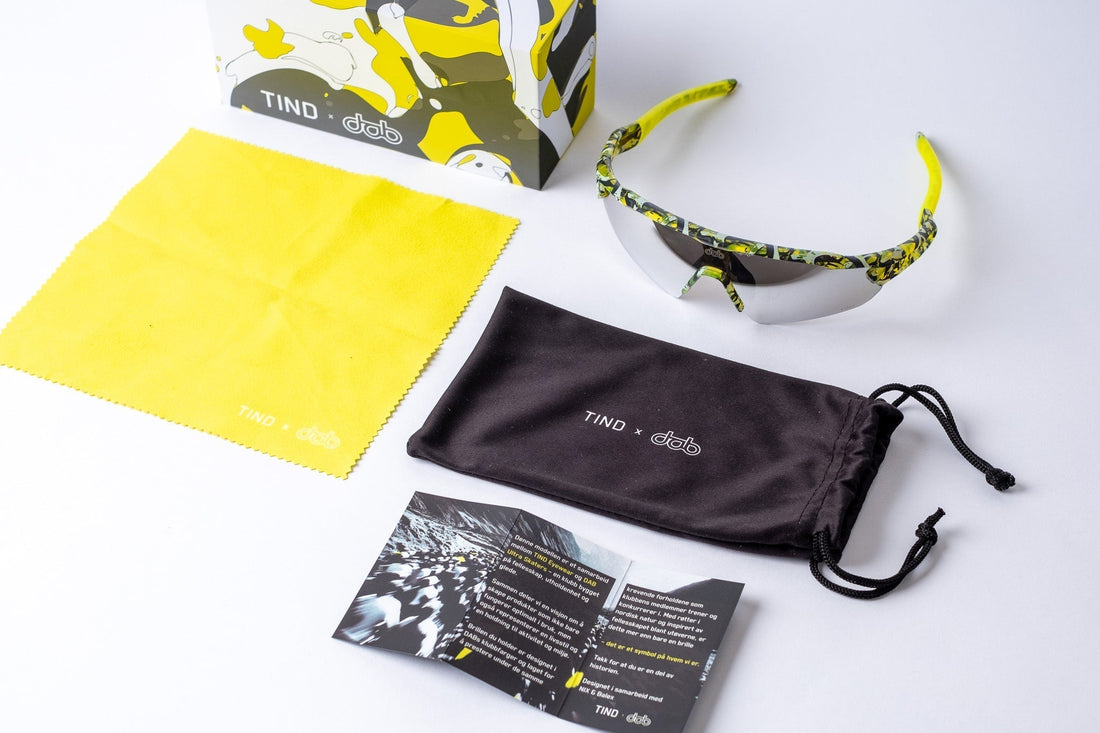 DAB x TIND Eyewear – Premium, rått & for en god sak