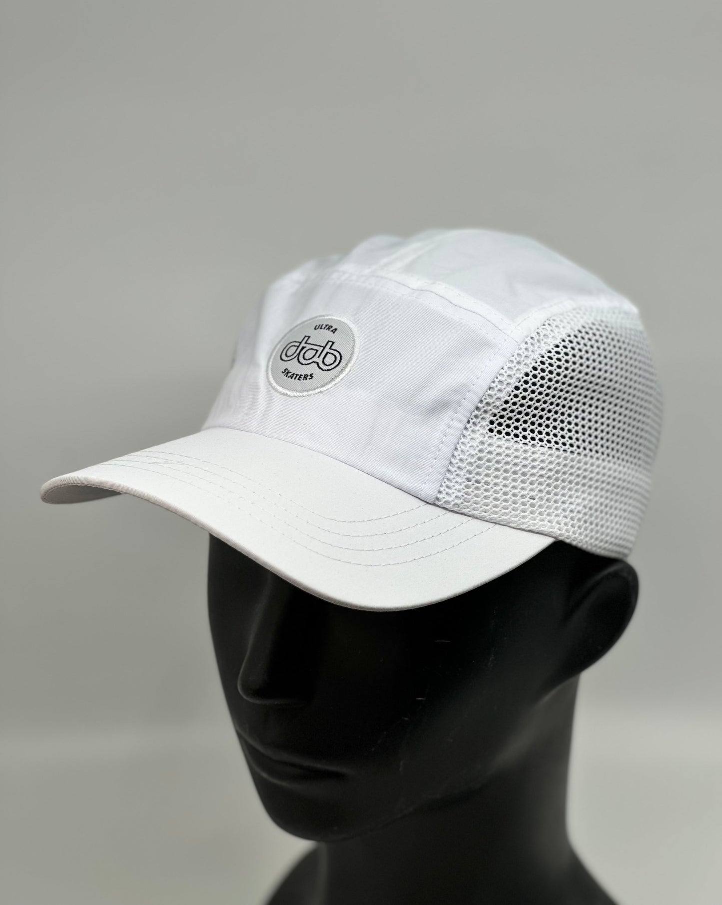 DAB 5panel løpe caps | Hvit Sort