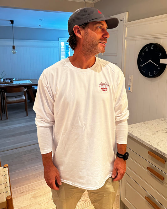 DBM L/S T-Shirt White Pink